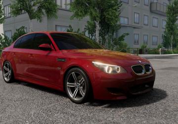 BMW M5 (E60) version 1.0 for BeamNG.drive (v0.31.x)