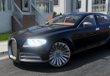 Bugatti 16C Galibier version 1.0 for BeamNG.drive (v0.31.x)