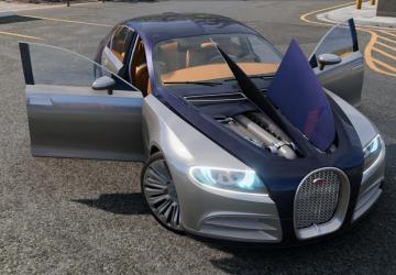 Bugatti 16C Galibier version 1.0 for BeamNG.drive (v0.31.x)