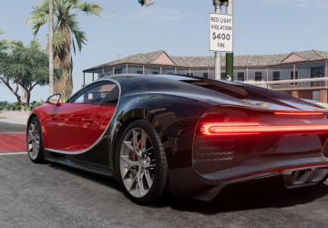 Bugatti Chiron (2016-2022) version 1.35 for BeamNG.drive (v0.29.x)