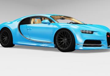 Bugatti Chiron version 3.0 for BeamNG.drive (v0.21)
