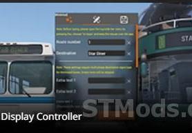 Bus Display Controller version 2.5 for BeamNG.drive (v0.28.x)