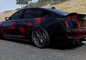Cadillac CT5-V Blackwing version 1.0 for BeamNG.drive (v0.35.x)