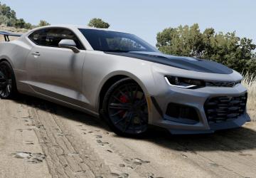 Chevrolet Camaro (6th Gen) version 1.0 for BeamNG.drive (v0.35.x)