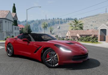 Chevrolet Corvette (C7) version 2.0 for BeamNG.drive (v0.29.x)