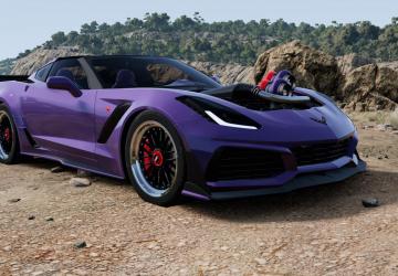 Chevrolet Corvette (C7) version 1.2 for BeamNG.drive (v0.35.x)