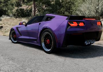 Chevrolet Corvette (C7) version 1.2 for BeamNG.drive (v0.35.x)
