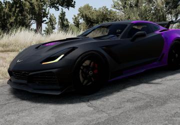 Chevrolet Corvette (C7) version 1.2 for BeamNG.drive (v0.35.x)