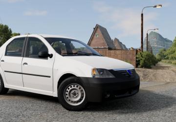 Dacia Logan (2004-2012) version 1.1 for BeamNG.drive (v0.35.x)