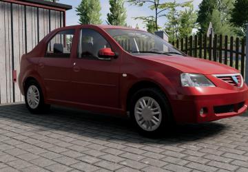 Dacia/Renault Logan (X90) version 28.05.25 for BeamNG.drive (v0.35.x)