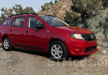 Dacia/Renault M0 Platform (2012-2025) version 1.3 for BeamNG.drive (v0.35.x)