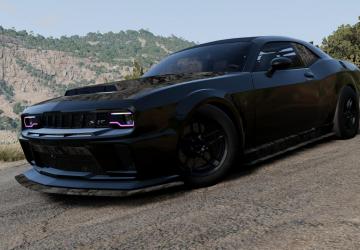 Dodge Challenger version 1.1 for BeamNG.drive (v0.35.x)
