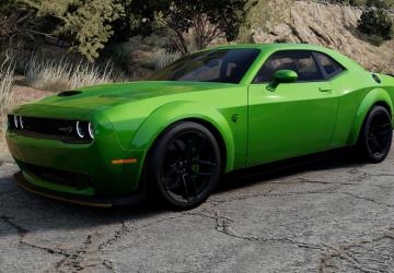 Dodge Challenger version 1.1 for BeamNG.drive (v0.35.x)