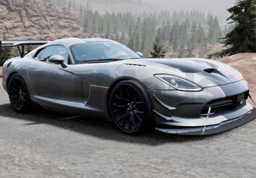 Dodge Viper version 1.1 for BeamNG.drive (v0.35.x)