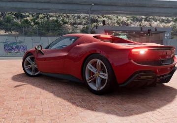Ferrari 296 version 1.0 for BeamNG.drive (v0.30.x)