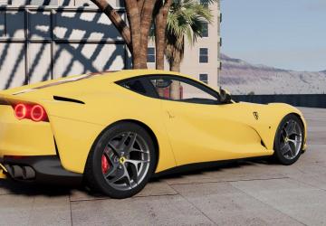 Ferrari 812 Superfast version 1.0 for BeamNG.drive (v0.30.x)