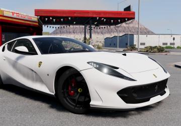 Ferrari 812 Superfast version 1.0 for BeamNG.drive (v0.30.x)
