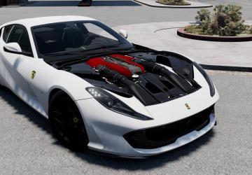 Ferrari 812 Superfast version 1.0 for BeamNG.drive (v0.30.x)