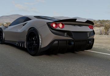 Ferrari F8 (2020-2023) version 1.0 for BeamNG.drive (v0.35.x)