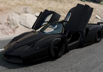 Ferrari FXX version 1.0 for BeamNG.drive (v0.29.x)