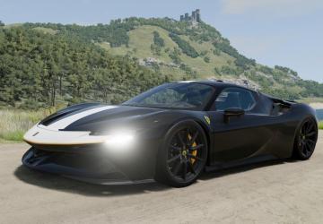 Ferrari SF90 version 1.0 for BeamNG.drive (v0.30.x)