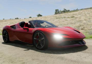 Ferrari SF90 version 1.0 for BeamNG.drive (v0.30.x)