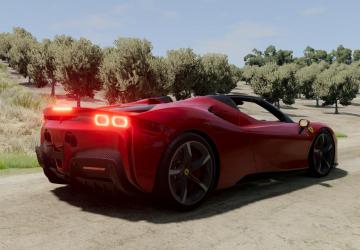 Ferrari SF90 version 1.0 for BeamNG.drive (v0.30.x)
