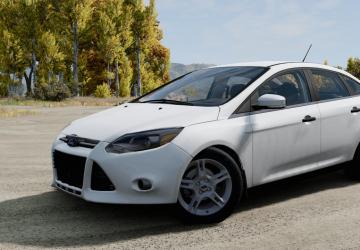 Ford Focus 3 version 1.0 for BeamNG.drive (v0.30.x)