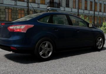 Ford Focus (MK3) version 1.0 for BeamNG.drive (v0.36.x)