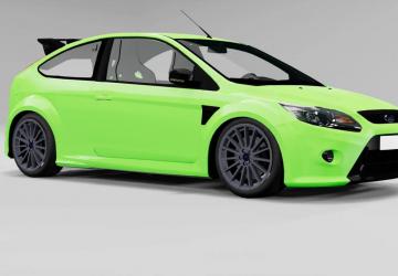 Ford Focus RS 2009 version 3.2 for BeamNG.drive (v0.27.x)