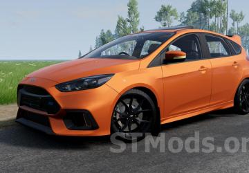 Ford Focus RS (2016-2018) version 3.1 for BeamNG.drive (v0.35.x)