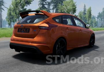 Ford Focus RS (2016-2018) version 3.1 for BeamNG.drive (v0.35.x)
