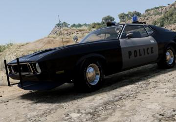 Ford Mustang Mach 1 (1971-1973) version 1.0 for BeamNG.drive (v0.35.x)