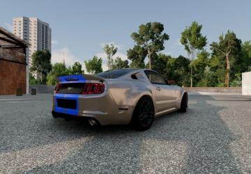 Ford Mustang V version 1.0 for BeamNG.drive (v0.27.x)