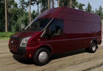 Ford Transit (MK6) version 1.0 for BeamNG.drive (v0.30.x)