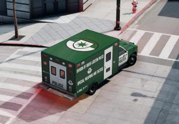 Green Lockton Police version 1.0 for BeamNG.drive