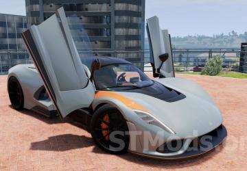 Hennessey Venom F5 version 1.0 for BeamNG.drive (v0.31.x)