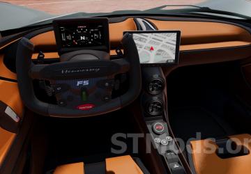 Hennessey Venom F5 version 1.0 for BeamNG.drive (v0.31.x)