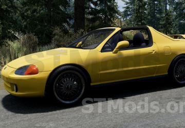 Honda Civic Del Sol version 1.7 for BeamNG.drive (v0.35.x)