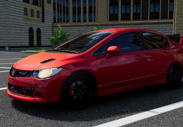 Honda Civic VIII version 1.0 for BeamNG.drive (v0.31.x)