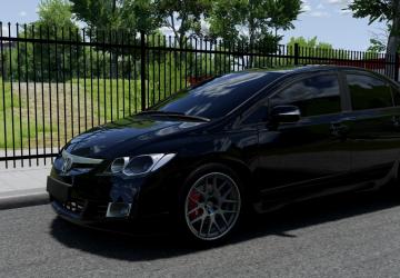 Honda Civic VIII version 1.0 for BeamNG.drive (v0.31.x)