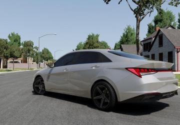 Hyundai Elantra/Avante 2022 CN7 version 1.0 for BeamNG.drive (v0.29.x)