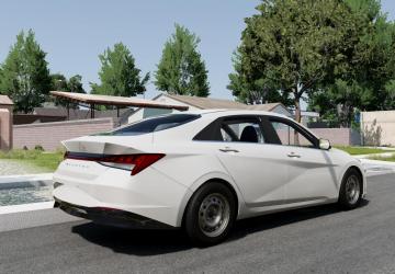Hyundai Elantra/Avante 2022 CN7 version 1.0 for BeamNG.drive (v0.29.x)