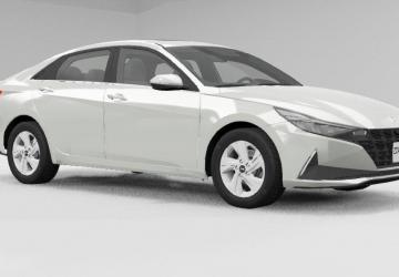 Hyundai Elantra (CN7) 2021 version 1.0 for BeamNG.drive (v0.24)