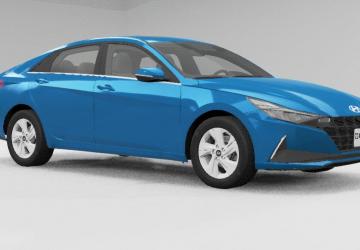 Hyundai Elantra (CN7) 2021 version 1.0 for BeamNG.drive (v0.24)