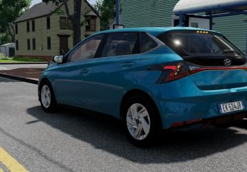 Hyundai I20 (2021) version 1.1 for BeamNG.drive (v0.27.x-0.29.x)