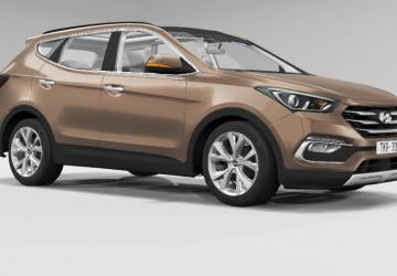 Hyundai Santa Fe (DM) 2015 version 1.0 for BeamNG.drive (v0.25)