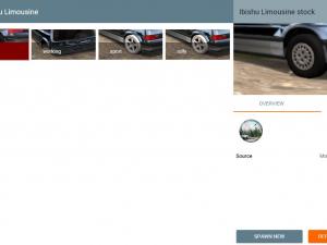 Ibishu Limousine version 11.03.17 for BeamNG.drive (v0.8)