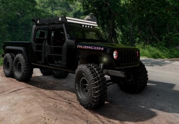 Jeep Gladiator Rubicon 2021 version 1.2 for BeamNG.drive (v0.27.x-0.29.x)