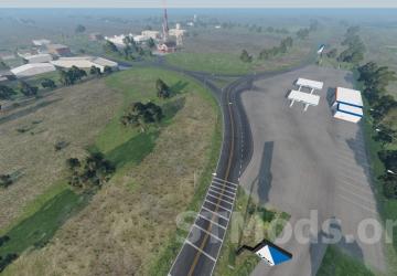 Map Argentinean Roads Map version 3 for BeamNG.drive (v0.35.x)